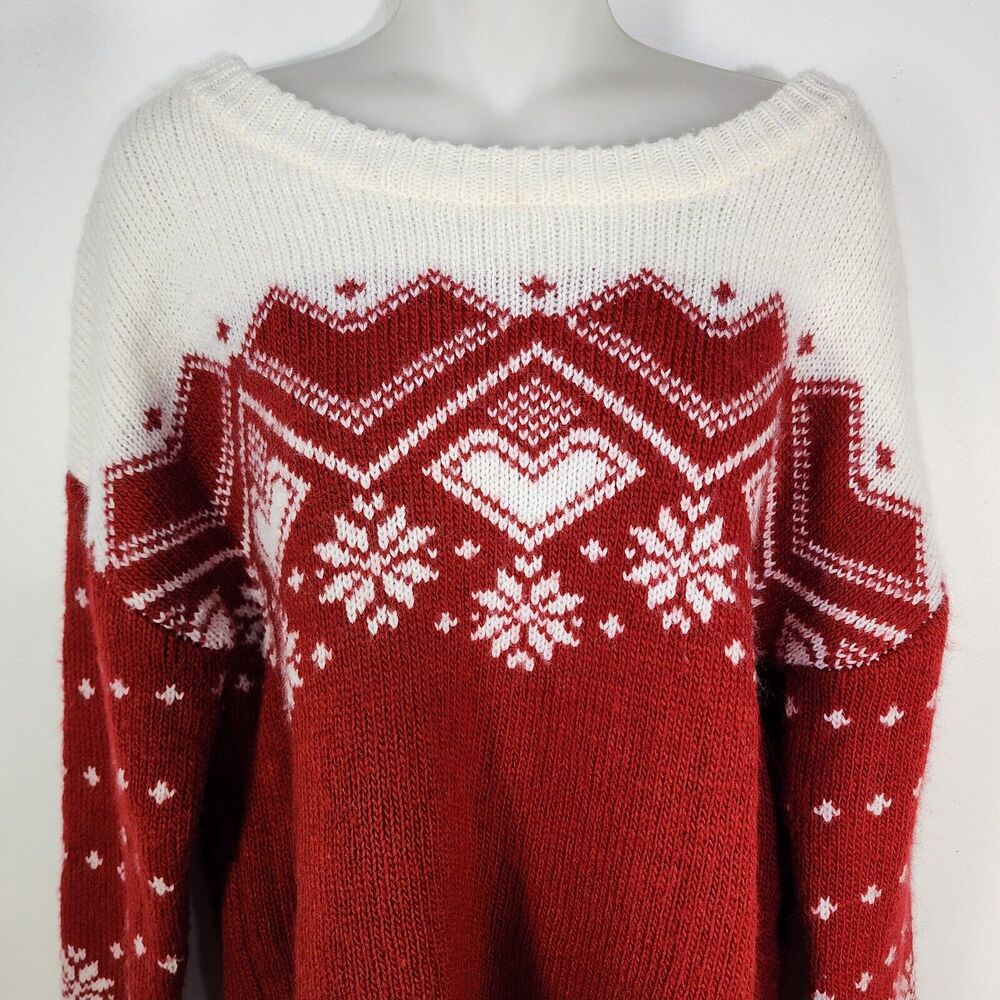 Ruby Moon Sweater Womens Size Large Wool Blend Pu… - image 3